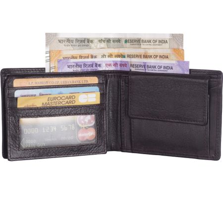 Mens Wallet Dark Brown 6035