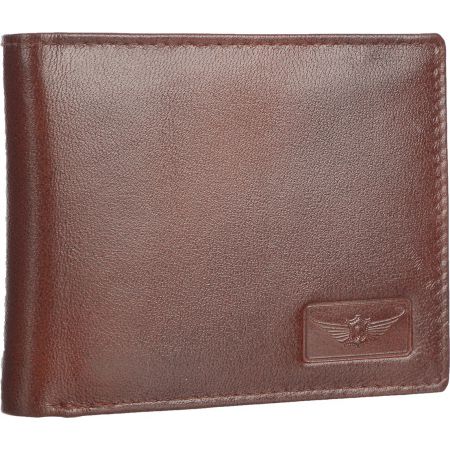 Genuine Leather Brown Wallet Brown Colour