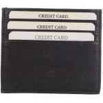 Orange And Black Geniune Leather Card Holder